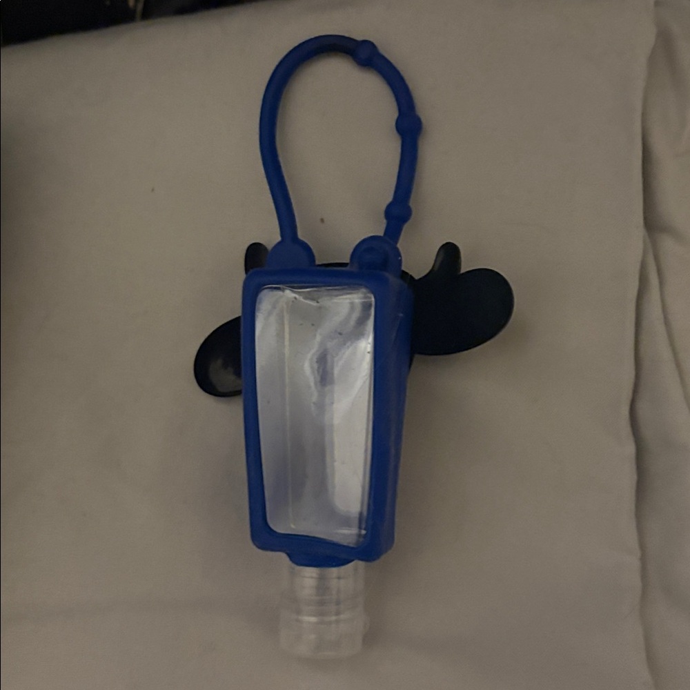 Blue Cow Design Kids Hand Sanitizer Holder - Picture 2 of 2
